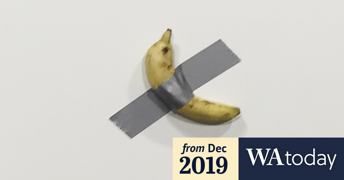 The banana on the wall was a masterpiece until somebody ate it